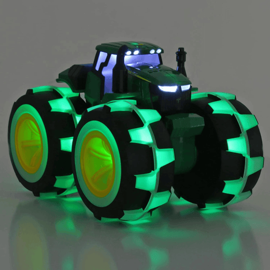 Deluxe Electric Farming Tractor Toy for Kids – Light-Up Wheels & Realistic Engine Sounds, Ideal Gift for Boys & Girls - Timbuktoon