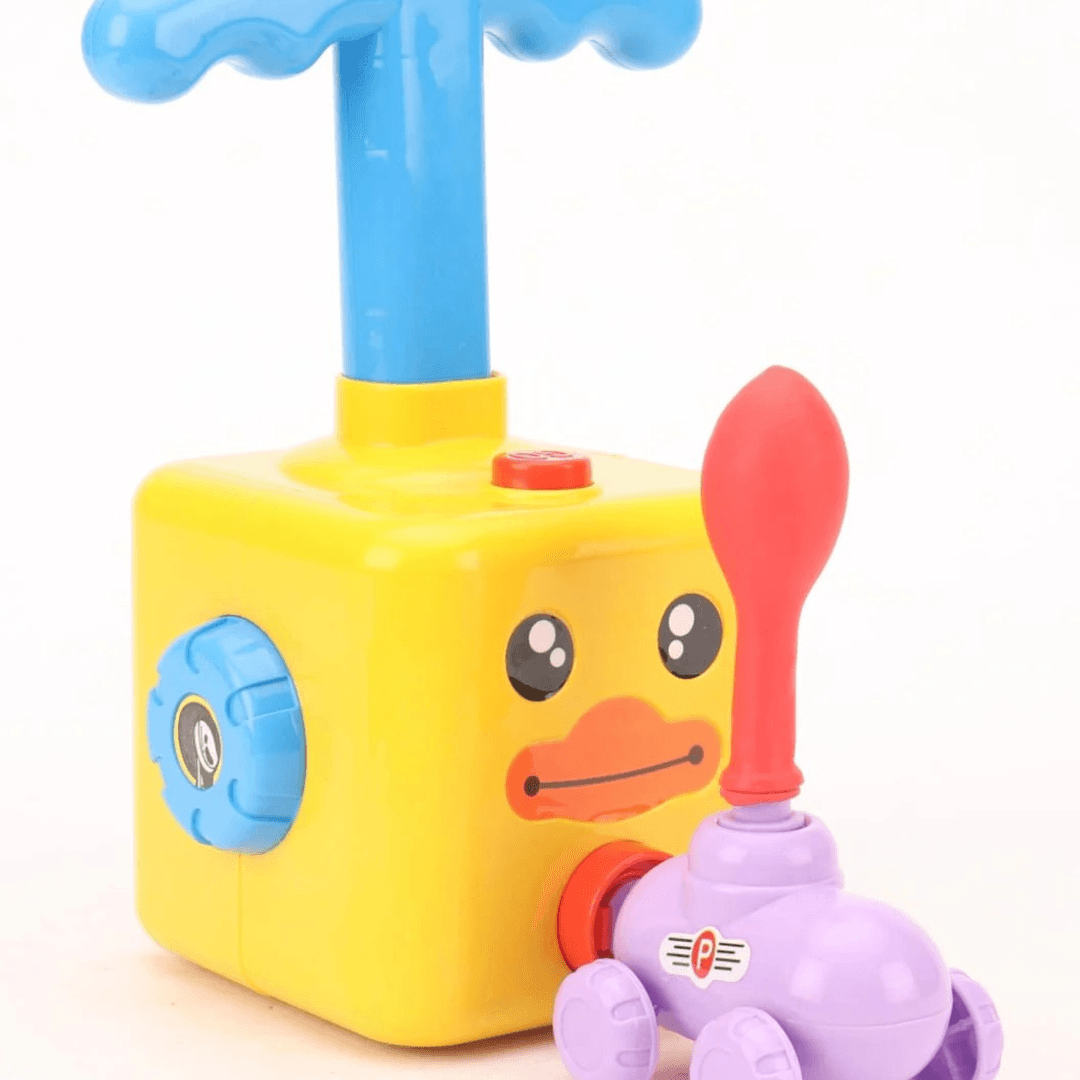 Balloon Car Racer – Air-Powered Toy for Toddlers & Kids Colorful, safe, and action-packed fun that blends playtime with learning - Timbuktoon