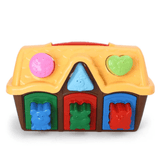GIRNAR Animal House Shape Sorter – Educational Toy for Toddlers with Colourful Animal & Shape Blocks | Enhances Shape Recognition, Fine Motor Skills & Logical Thinking | Fun Interactive Playhouse Design - Timbuktoon