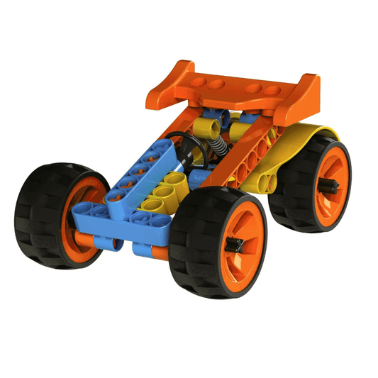 BLIX Cars-2 STEM Toy for Kids 5+ | 1 Kit Builds 9+ Models | DIY Educational Construction Set Fun & Educational Gift - Timbuktoon