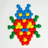 HEXIE Puzzle Blocks – Colorful Interlocking Educational Toy for Kids | Enhances Creativity, Fine Motor Skills & Spatial Thinking | Ideal for STEM Learning & Open-Ended Play - Timbuktoon