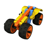 BLIX Cars-2 STEM Toy for Kids 5+ | 1 Kit Builds 9+ Models | DIY Educational Construction Set Fun & Educational Gift - Timbuktoon