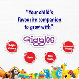Giggles - Stack A Car, 2 in 1 Pull Along Toy, Walking, Shape Sorting, Pretend Play, 12 Months & Above, Infant and Preschool Toys, Multicolour - Timbuktoon