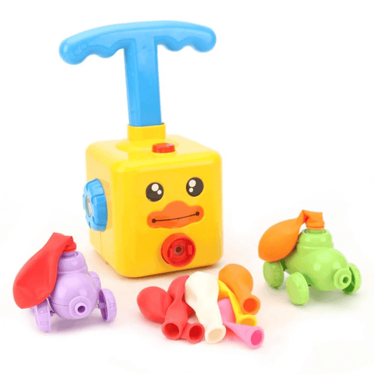 Balloon Car Racer – Air-Powered Toy for Toddlers & Kids Colorful, safe, and action-packed fun that blends playtime with learning - Timbuktoon