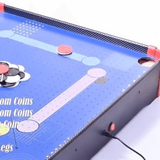 Simmar Plug & Play Air Carrom – Innovative Touch-Surface Family Game Fast Setup, Sleek Design, and Hours of Interactive Fun - Timbuktoon