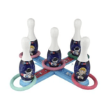 Simmar 2-in-1 Jumbo Ring Toss & Bowling Set for Kids Fun Combo Game for Ages 3+ | Indoor & Outdoor Play Set - Timbuktoon
