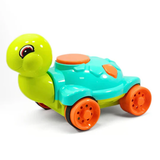 UA Toys Push & Go Tortoise Toy – Self-Propelling, Colorful, and Fun for Kids