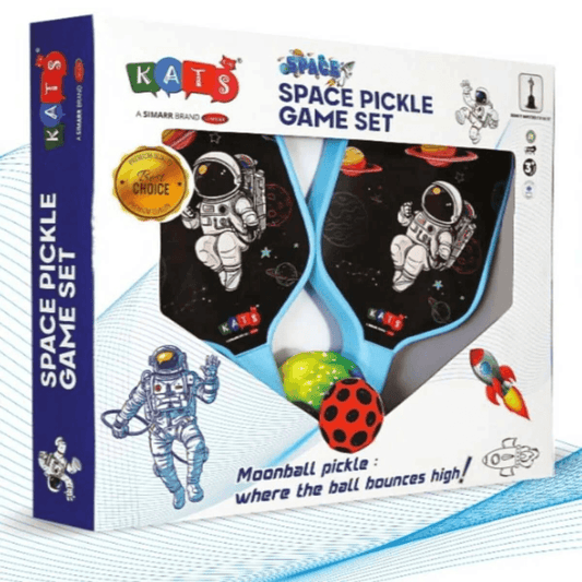 Space Pickle Game Set for Kids | Fun Indoor & Outdoor Activity for Parties & Playtime Boosts Coordination, Reflexes & Social Skills | Colorful & Engaging Game Set - Timbuktoon