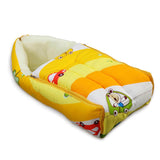 LuvLap 3 in 1 Baby Bed,Sleeping Bag&Carry Nest,Cotton Baby Bedding for New Born&Infant,Portable Bassinet,Unisex Baby Sleeping Bed,0M+ (Cars Print,Multicolour) - Timbuktoon