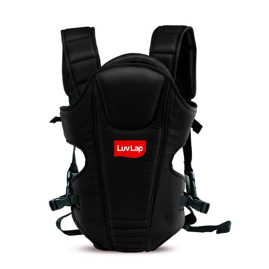 LuvLap Galaxy Infant Carrier with Cushioned Headrest, Suitable for 6–15 Months, Supports Up to 15 kg (Black) - Timbuktoon