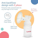 Luvlap Elite Electric Breast Pump with 2 Phase Pumping, Rechargeable Battery, Soft & Gentle,BPA Free, One year Warranty - Timbuktoon