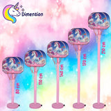 Unicorn Basketball Set for Kids | 5-Level Adjustable Height with Stand & Ball Indoor & Outdoor Sports Toy for Ages 2+ | Easy Setup | Ideal Birthday Gift - Timbuktoon